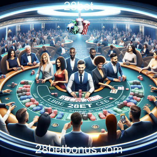 Experiência Imersiva: O Cassino ao Vivo do 28bet